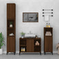 High gloss white plywood vanity cabinet 80x33x60cm