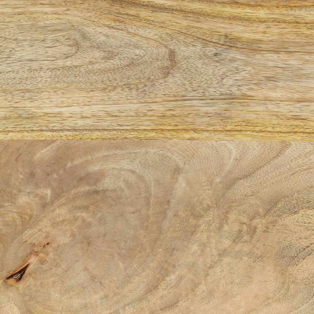 Mesa consola madera maciza de mango decolorada 110x30x75 cm