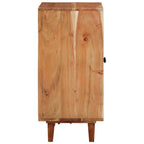 Aparador madera maciza de acacia 60x35x74 cm