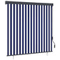 Estor enrollable Amarillo y Azul 180 x 250 cm Tela y Aluminio