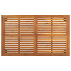 Solid acacia wood garden table 150x90x75 cm