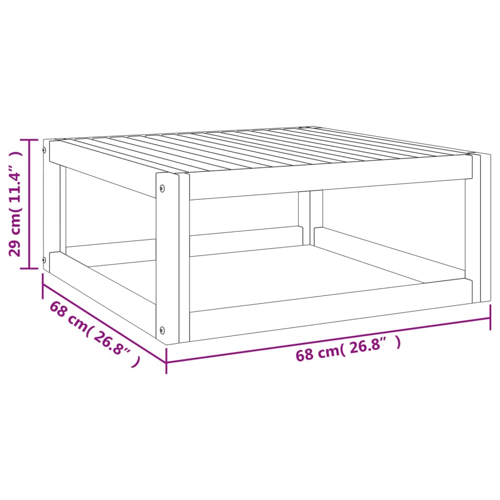 Juego muebles de jardín 12 pzas madera maciza y cojines verdes