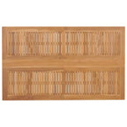 Conjunto de Comedor de Jardín 7 pcs Marrón