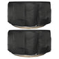 Fundas muebles de jardín 2 uds 16 ojales cuadrado 205x205x90 cm