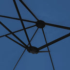 Sombrilla de jardín doble azul azure 449x265 cm