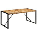 Mesa de comedor madera maciza de acacia 110x55x76 cm