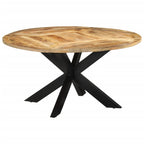 Mesa de comedor madera maciza de acacia 110x55x76 cm