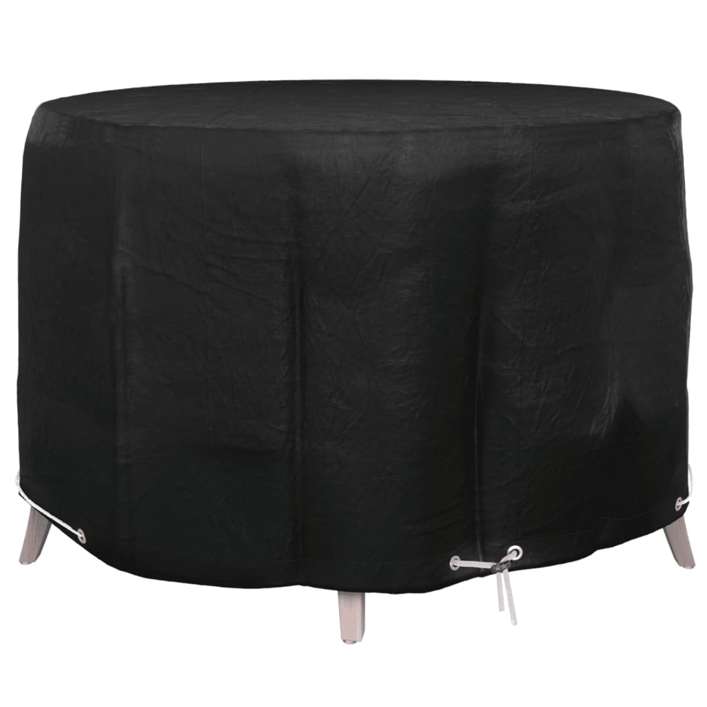 Funda para muebles de jardín 10 ojales redonda Ø230x90 cm