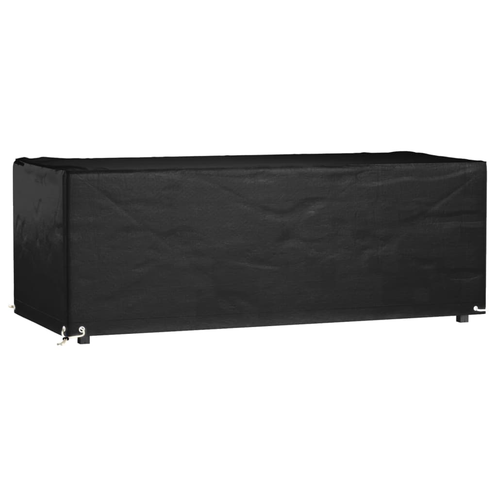 Funda para muebles de jardín 10 ojales redonda Ø230x90 cm