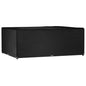 Funda para muebles de jardín 10 ojales redonda Ø230x90 cm