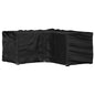 Funda para muebles de jardín 10 ojales redonda Ø230x90 cm