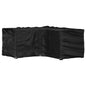 Funda para muebles de jardín 10 ojales redonda Ø230x90 cm