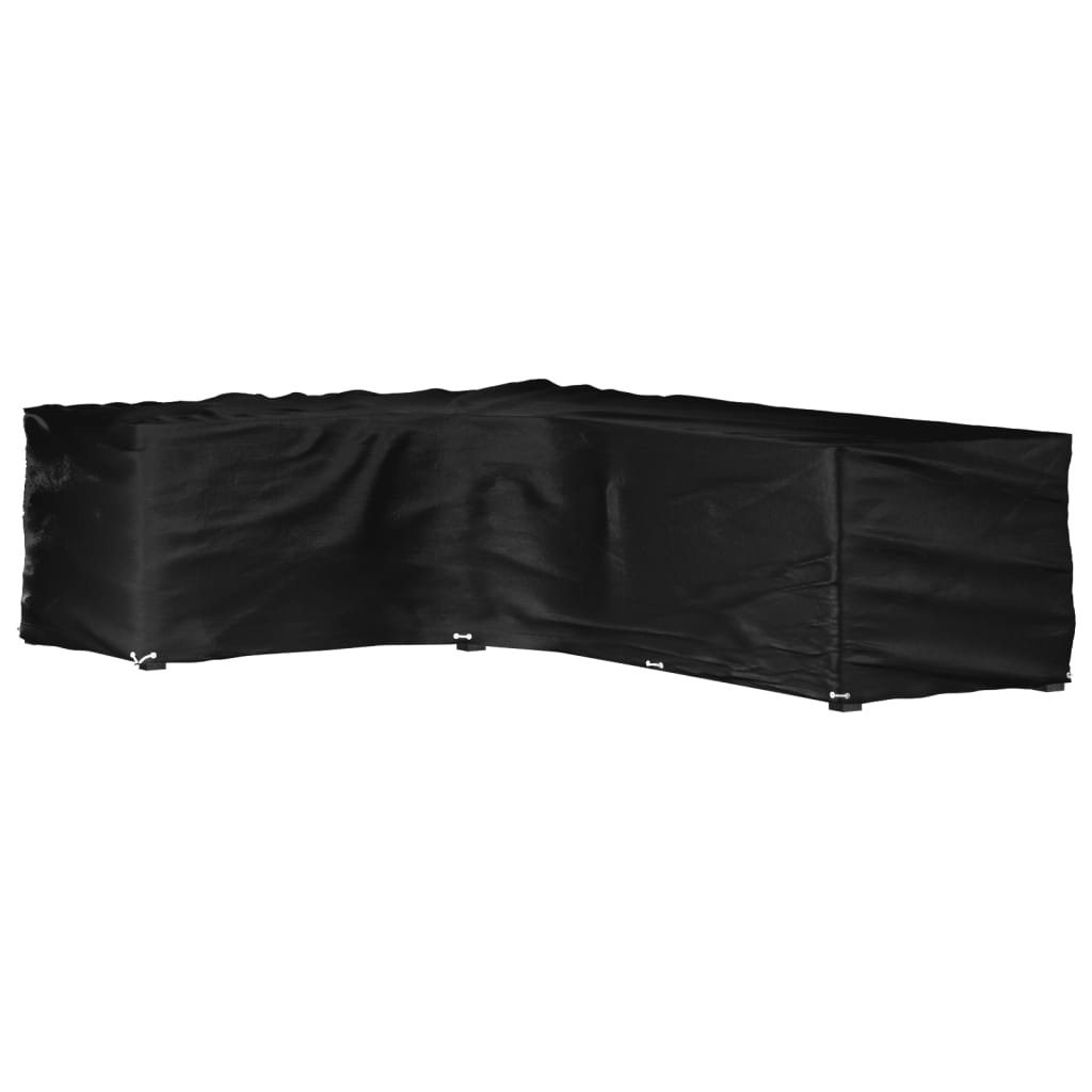 Funda para muebles de jardín 10 ojales redonda Ø230x90 cm