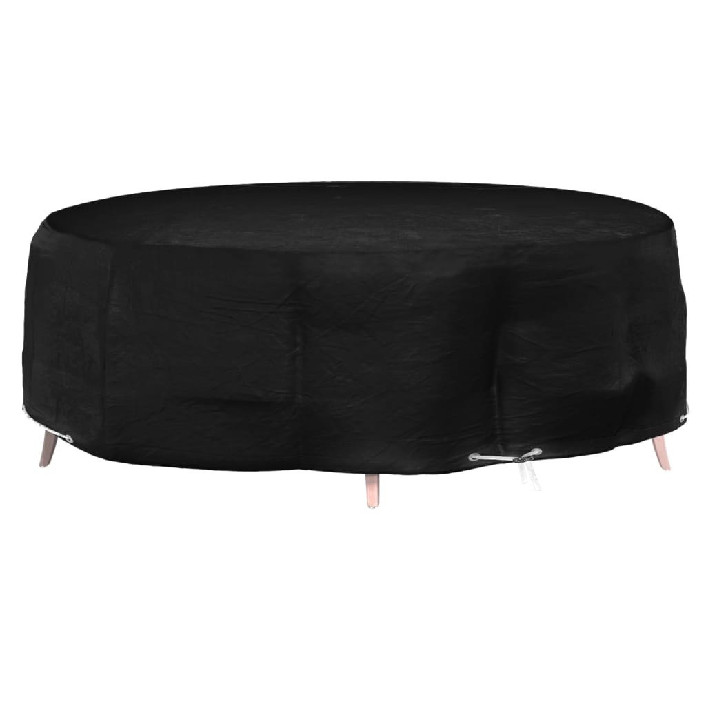 Funda para muebles de jardín 10 ojales redonda Ø230x90 cm
