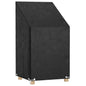 Funda de silla de jardín 8 ojales polietileno 65x65x110/150 cm