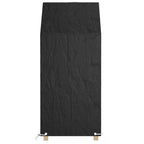 Funda de silla de jardín 8 ojales polietileno 65x65x110/150 cm