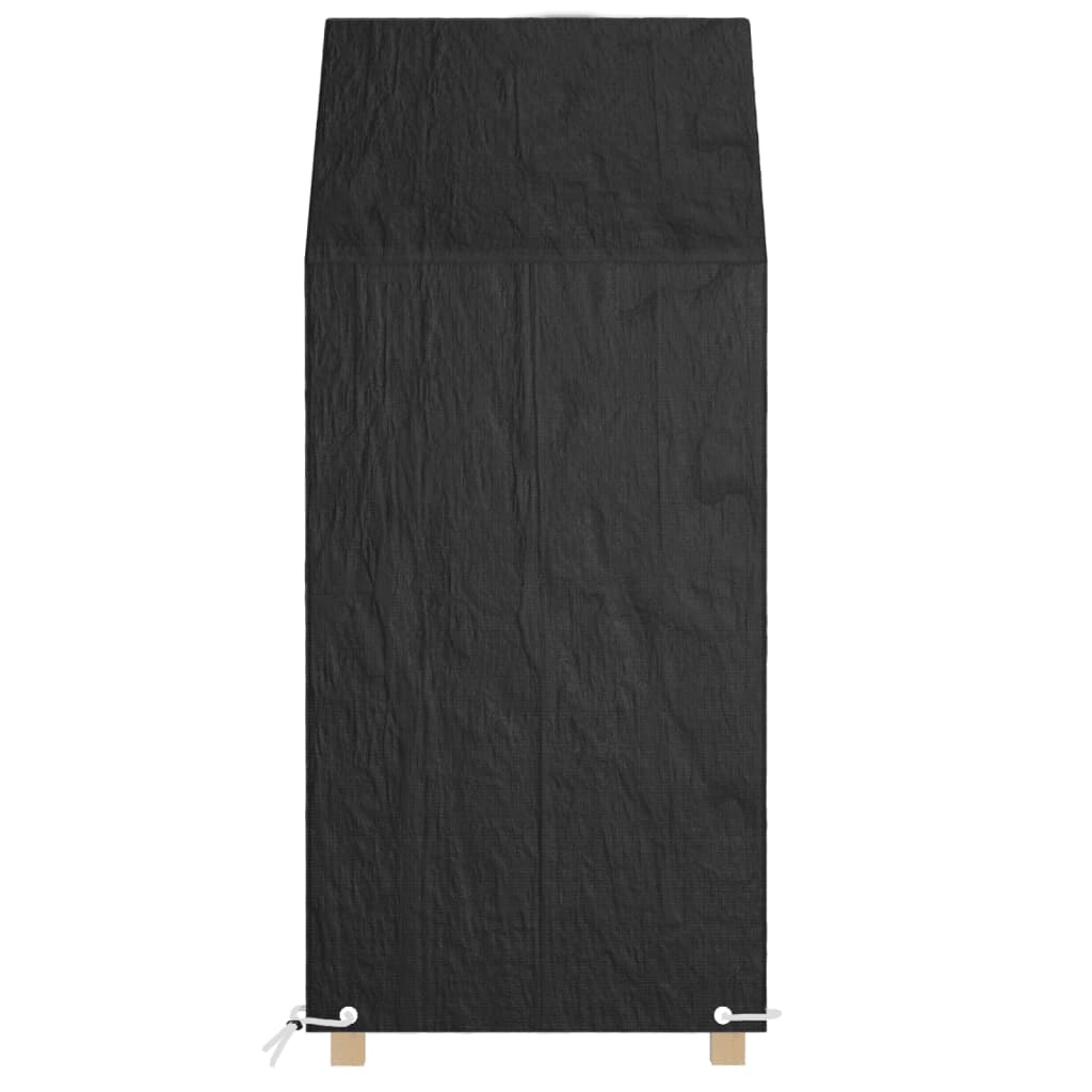 Funda de silla de jardín 8 ojales polietileno 65x65x110/150 cm