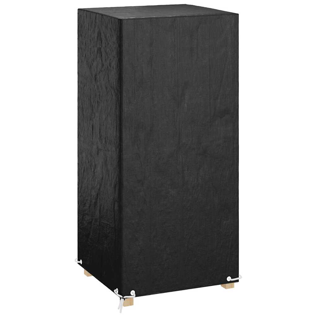 Funda de silla de jardín 8 ojales polietileno 65x65x110/150 cm