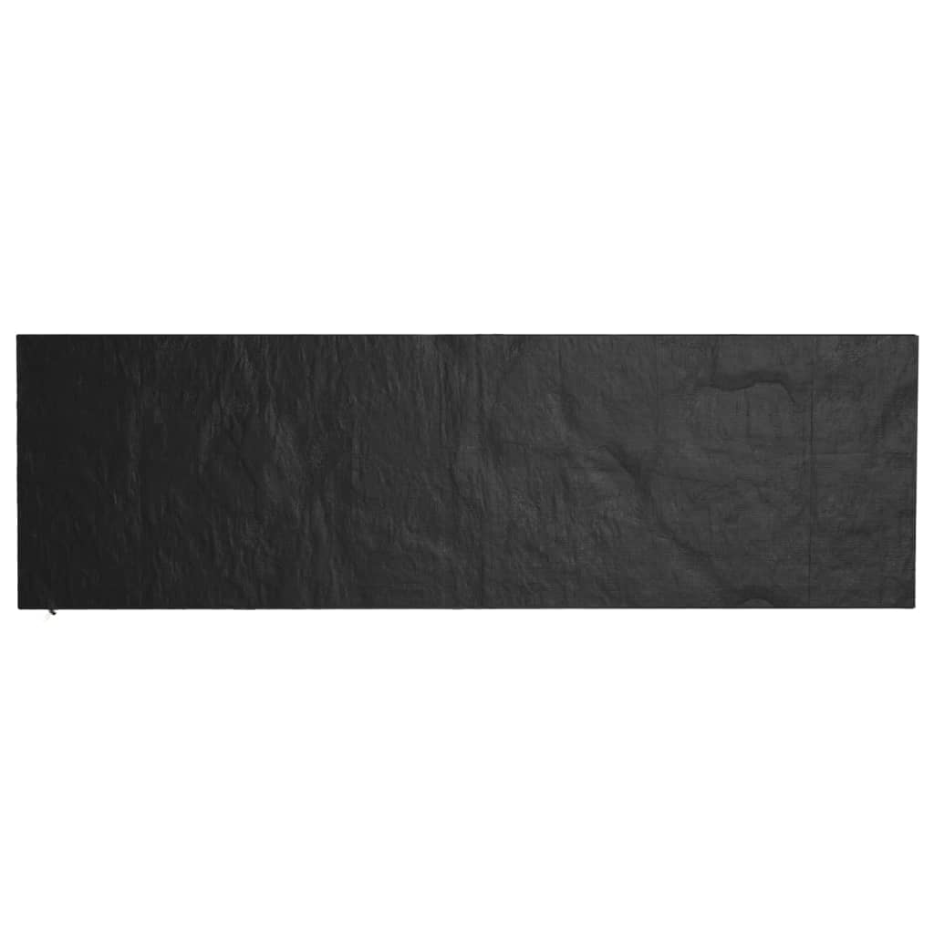 Funda de banco de jardín 12 ojales polietileno 210x70x70/88 cm