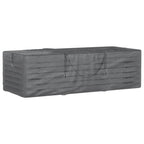 Bolsa para cojines de jardín polietileno negro 135x40x55 cm