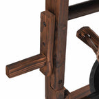 Fuente pozo de deseos con bomba madera de abeto 57x50x112 cm
