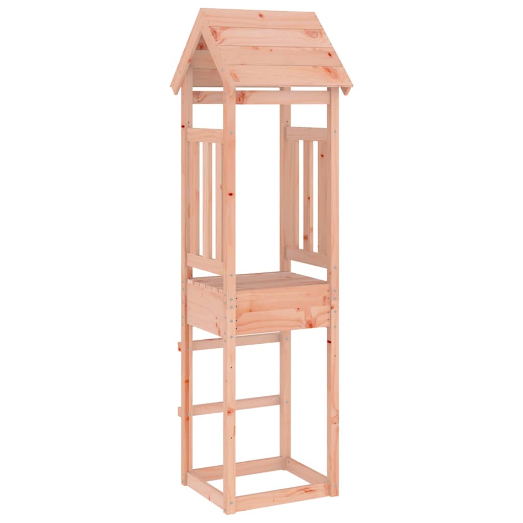 Torre de juegos madera maciza abeto douglas 52,5x46,5x206,5 cm