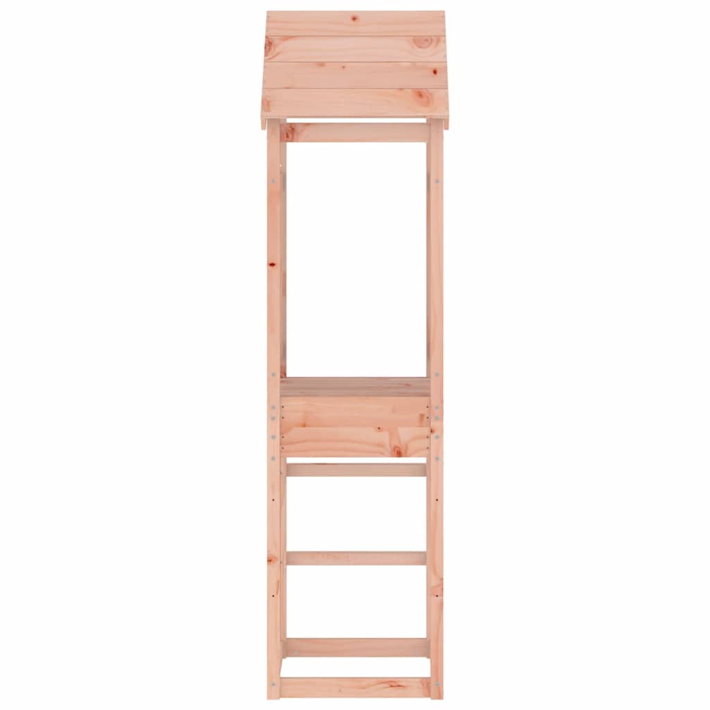 Torre de juegos madera maciza abeto douglas 52,5x46,5x206,5 cm
