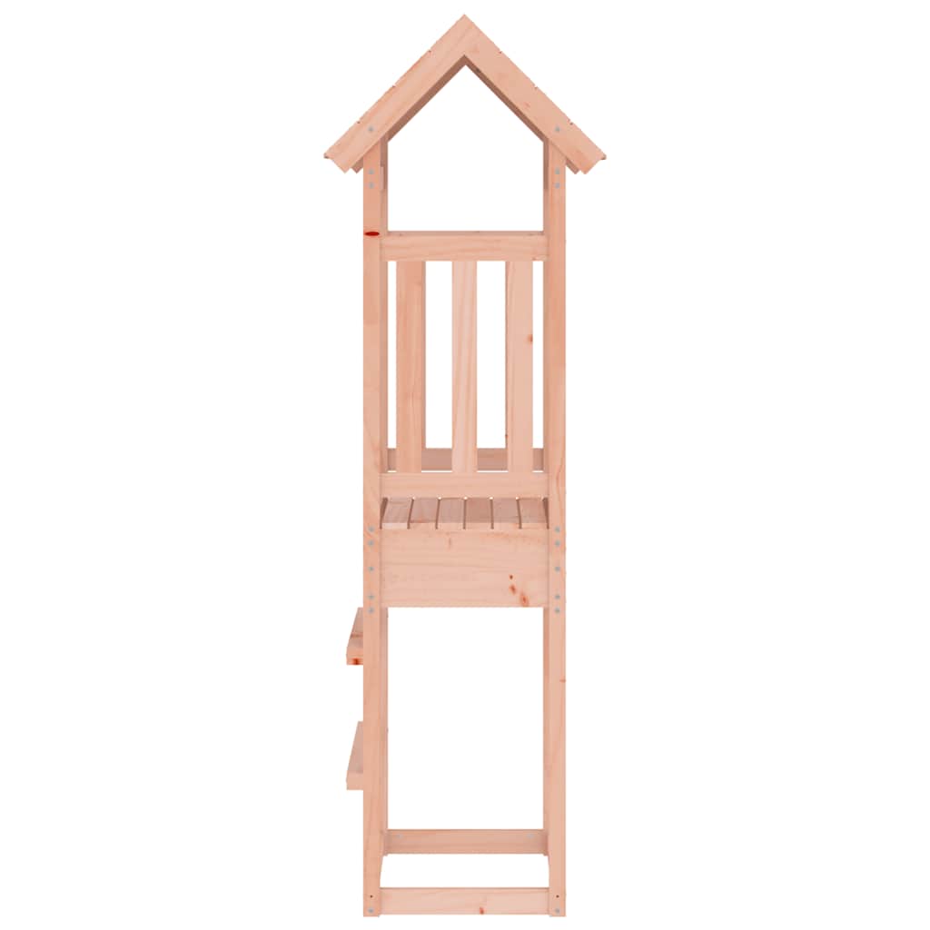 Torre de juegos madera maciza abeto douglas 52,5x46,5x206,5 cm