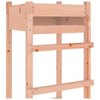Torre de juegos madera maciza abeto douglas 52,5x46,5x206,5 cm