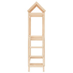 Parque infantil de exterior madera maciza de pino 53x110x214 cm