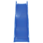Tobogán infantil polipropileno azul 174x38 cm