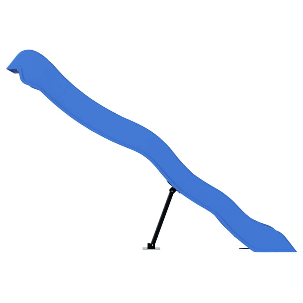 Tobogán infantil polipropileno azul 174x38 cm