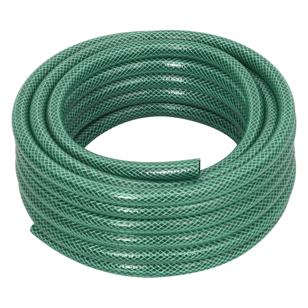 Manguera de jardín con accesorios PVC verde 0,5" 10 m
