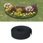 Bordura de jardín polietileno gris 10 m 10 cm