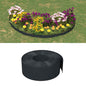 Bordura de jardín polietileno gris 10 m 10 cm