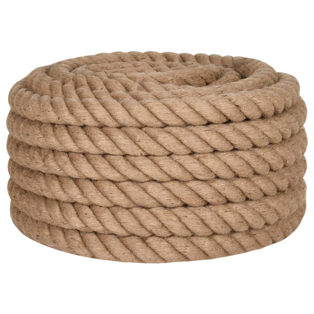 Cuerda de yute 10 m de longitud y 30 mm de grosor