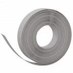 Gray polyethylene garden edging 10 m 10 cm