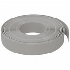 Gray polyethylene garden edging 10 m 10 cm