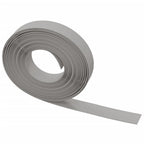Gray polyethylene garden edging 10 m 10 cm