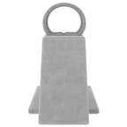 Rascador para gatos con túnel y escalera gris claro 55,5 cm