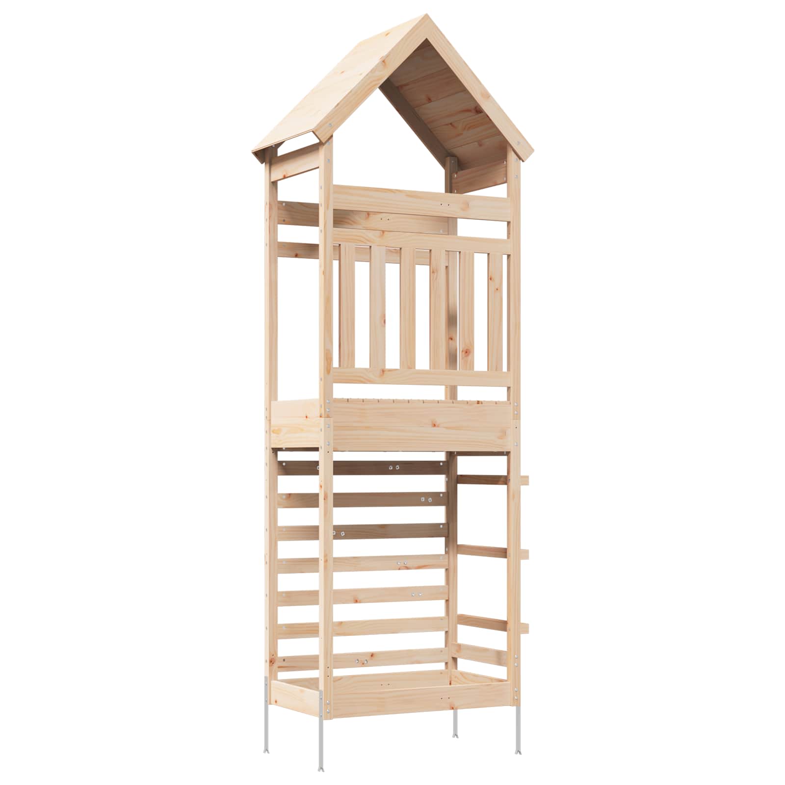 Torre de Juego al Aire Libre Natural Pino macizo
