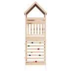 Torre de Juego al Aire Libre Natural Pino macizo