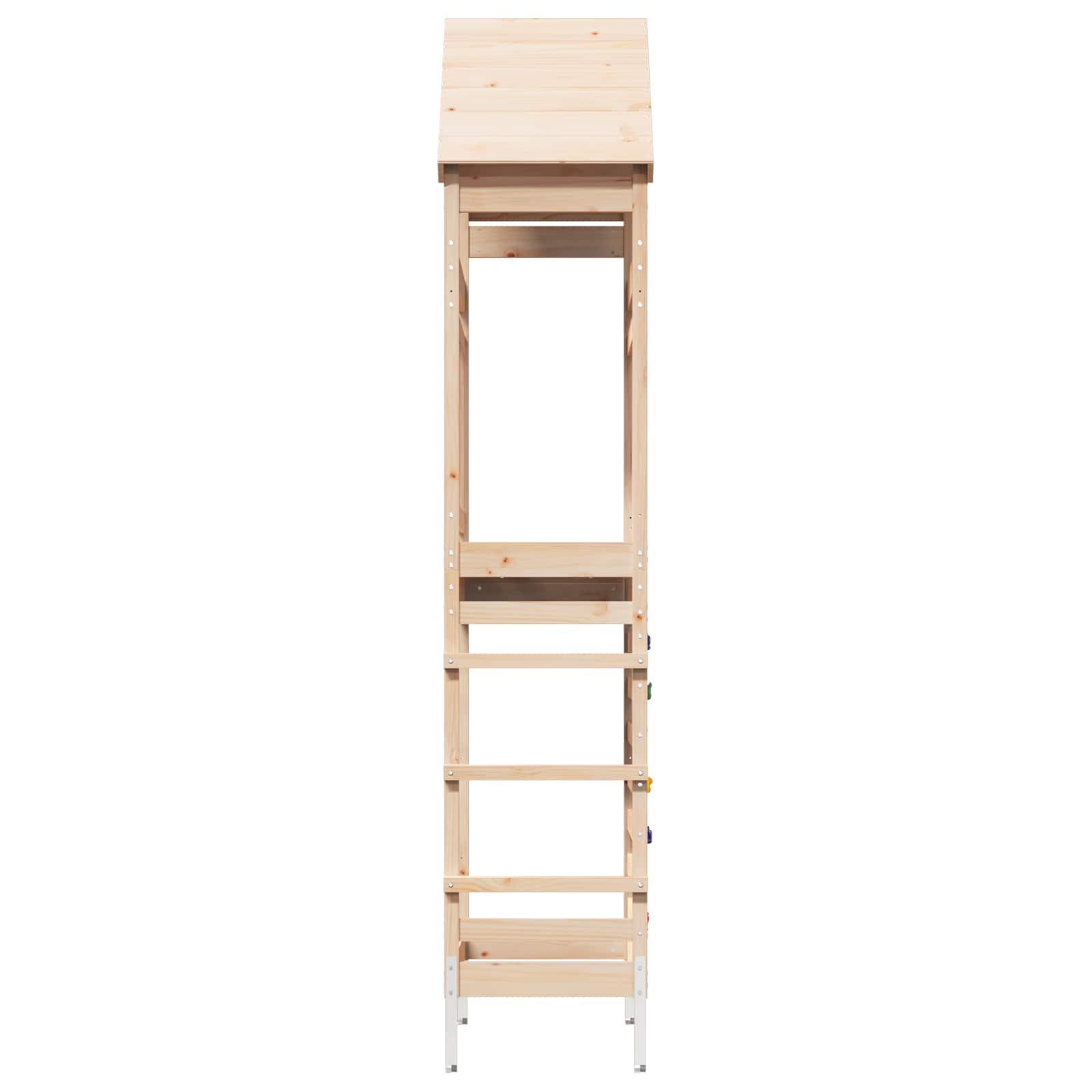 Torre de Juego al Aire Libre Natural Pino macizo