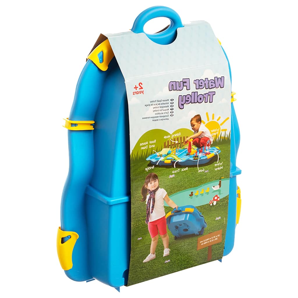 Mala com jogo aquático polipropileno 51x21,5x66,5cm