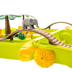 Maleta con juego acuático jungla polipropileno 51x21,5x66,5 cm