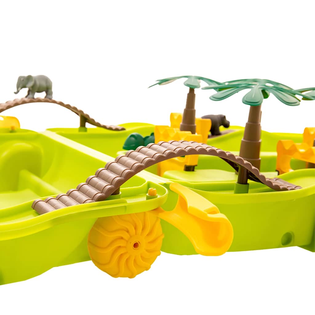 Suitcase with jungle aquatic play set, polypropylene, 51x21.5x66.5 cm