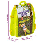 Maleta con juego acuático jungla polipropileno 51x21,5x66,5 cm