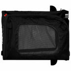 Remolque de bicicleta para mascotas Negro 125 x 53 x 54 cm