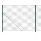 Cerca de alambre con brida verde 1,4x10 m