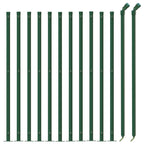 Cerca de alambre con brida verde 0,8x25 m